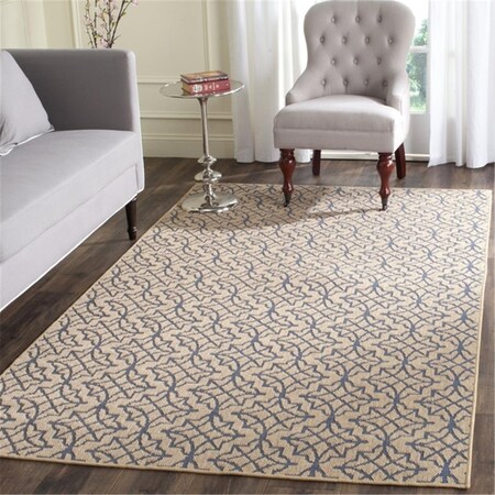 Safavieh Palm Beach Small Rectangle Area Rug Natural & Black - 3 x 5 ft. PAB513A-3